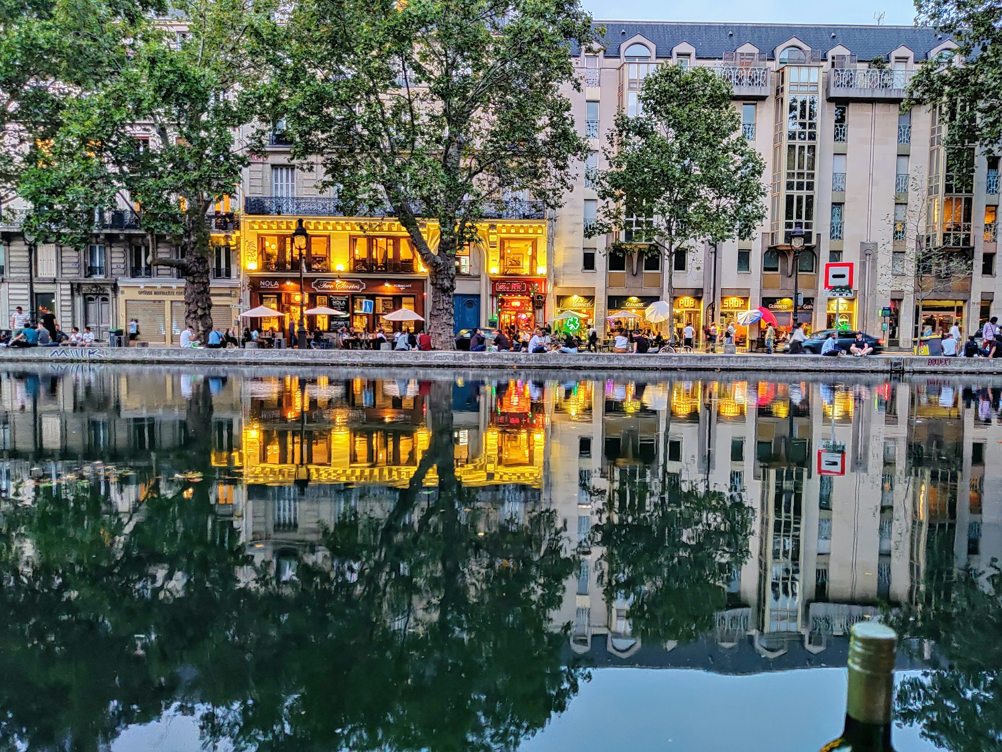 The Seine's banks and the Canal Saint-Martin, Paris in laid-back mode