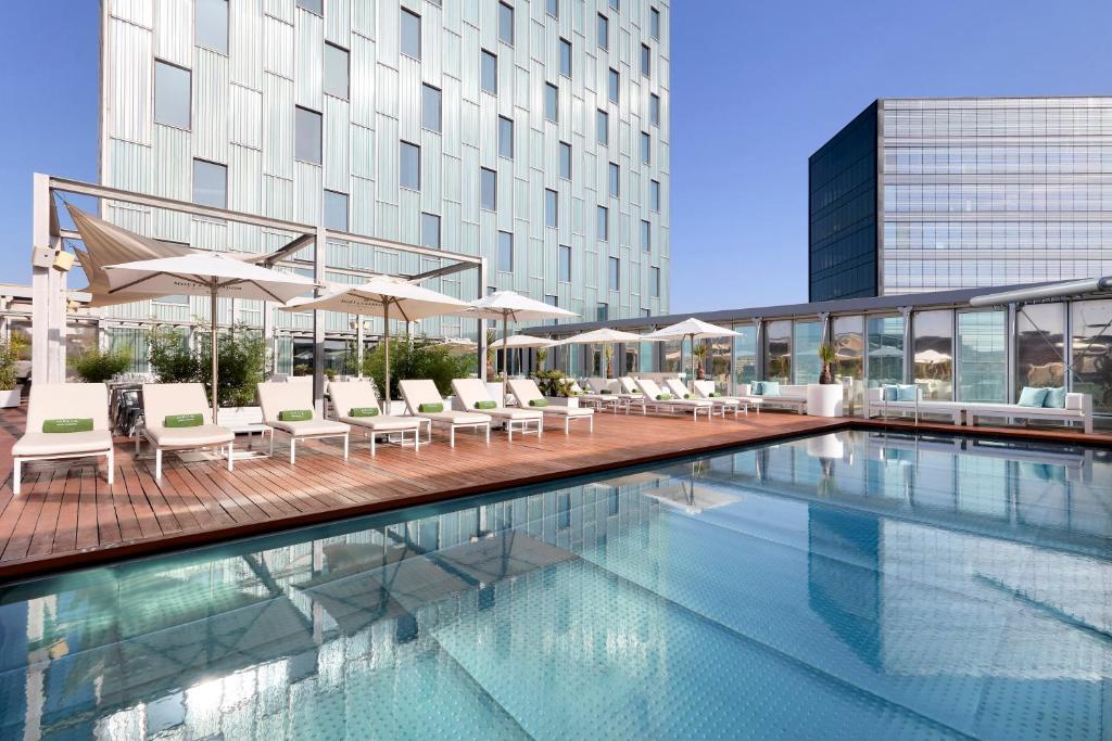 Le niveau à Melia Barcelone Sky est situé dans le quartier de Poblenou à Barcelone.