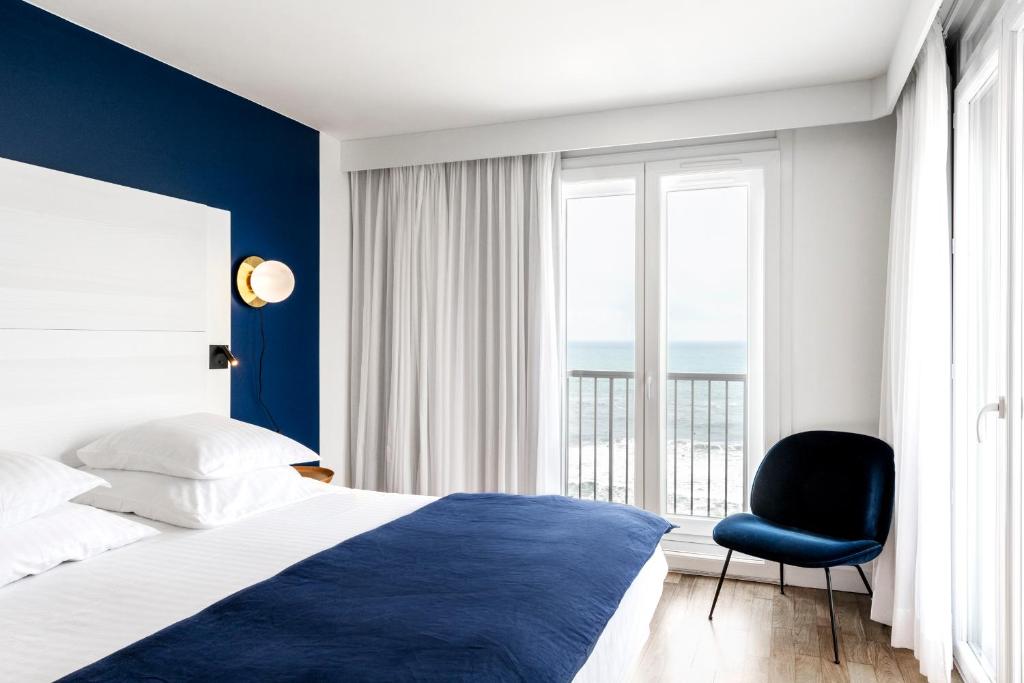 Das umweltfreundliche Hôtel Le Windsor Biarritz wurde 2021 komplett renoviert und liegt direkt am Strand im Herzen von Biarritz.