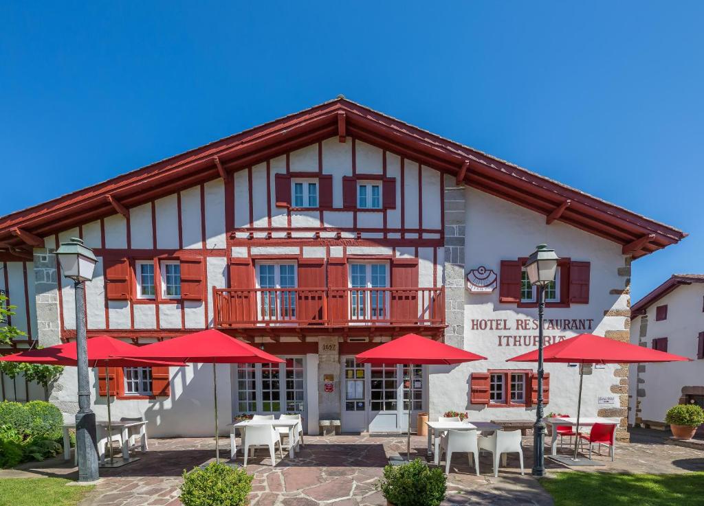 Hôtel Ithurria welcomes guests to Ainhoa in the Basque Country, recognised as one of France's most beautiful villages.