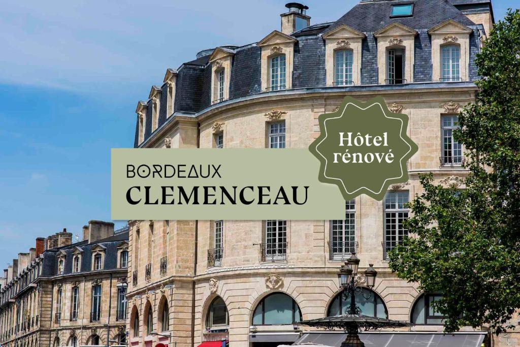 O Hotel Cœur de Cidade Bordeaux Clemenceau está localizado no centro de Bordeaux, perto de uma área pedonal.