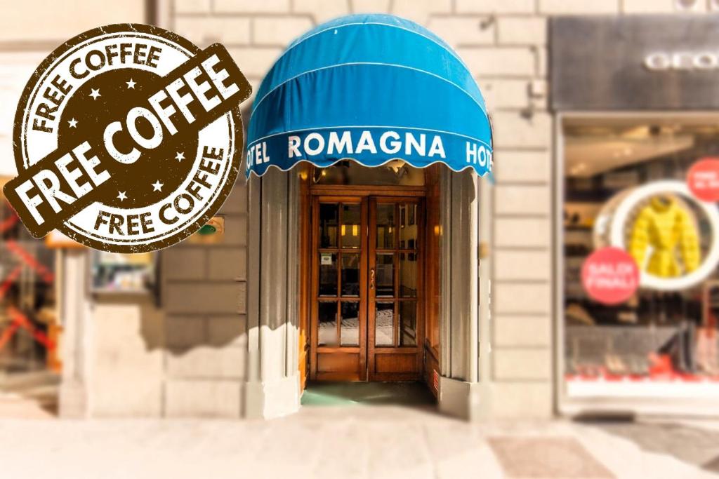Set centrally in Florence, Hotel Romagna is just a 10-minute walk from the Uffizi Gallery.