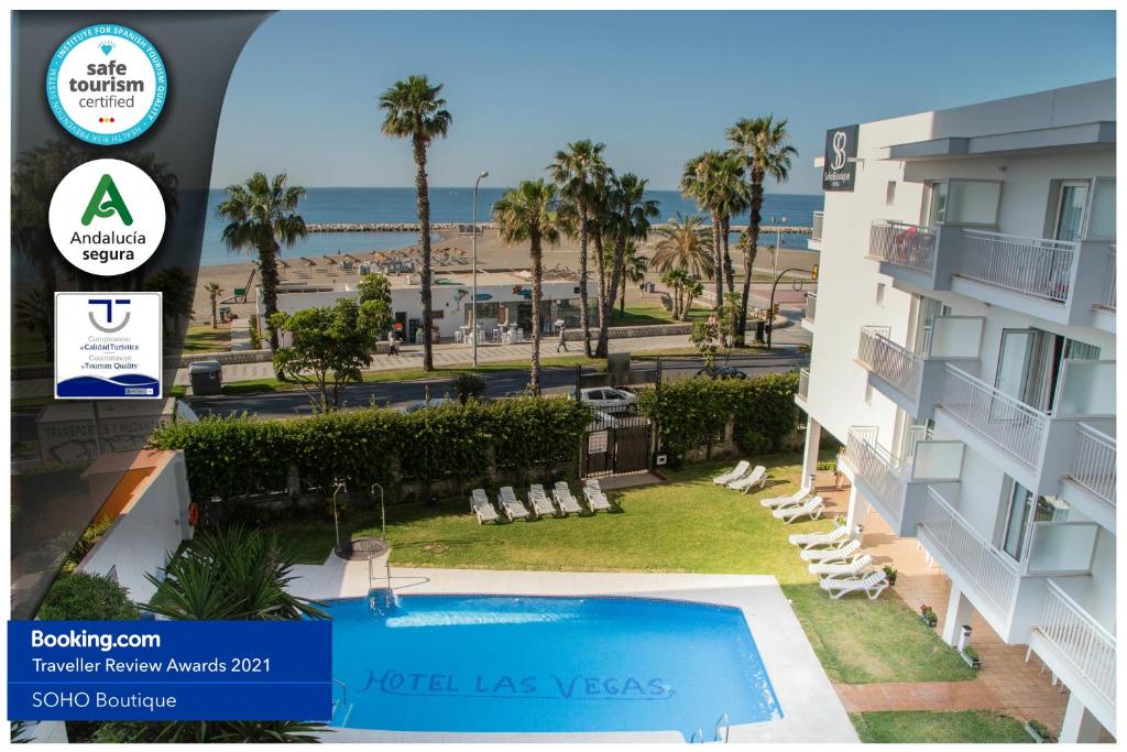 El Soho Boutique Las Vegas, situado en primera línea de mar, ofrece piscina al aire libre, jardines y habitaciones con balcón privado.