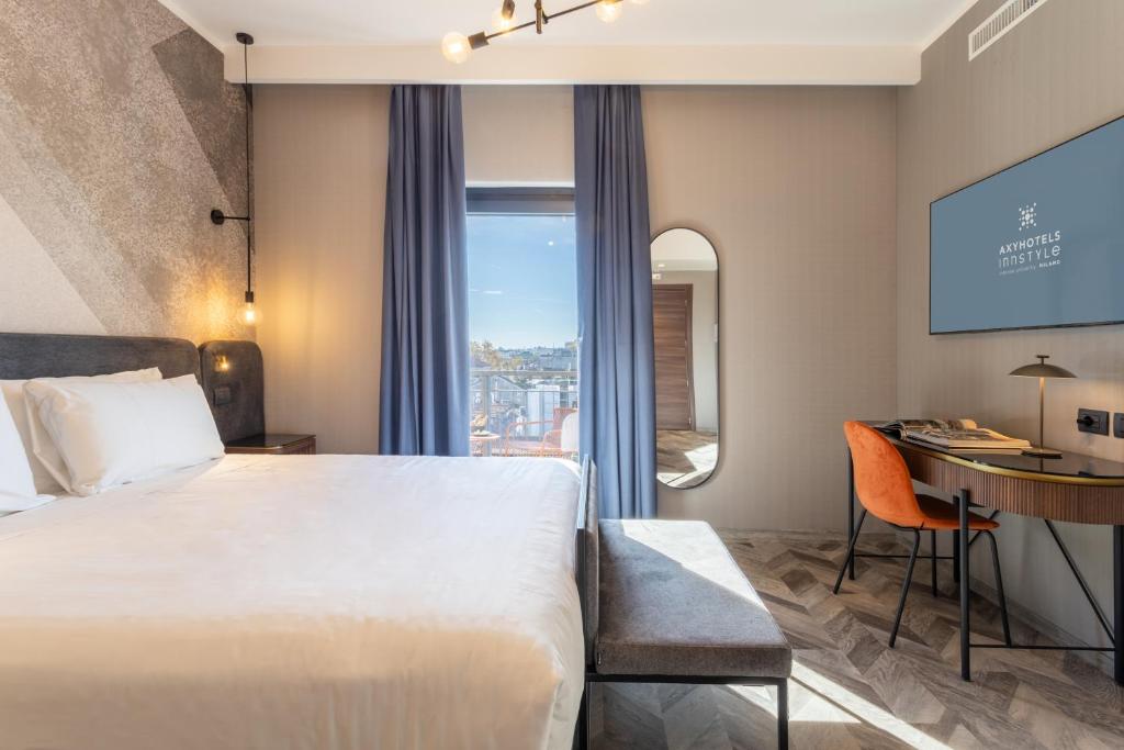 AXYHOTEL Das InnStyle Milano begrüßt Sie im Geschäftsviertel von Mailand, nur 50 m von der beliebten Einkaufsstraße Corso Buenos Aires entfernt.