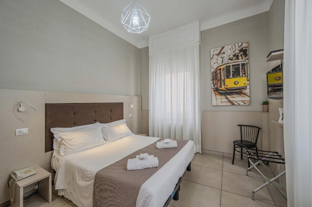 Das Hotel Bogart begrüßt Sie in einer grünen Gegend mit exzellenten Bus- und Straßenbahnverbindungen zum Stadtzentrum von Mailand.