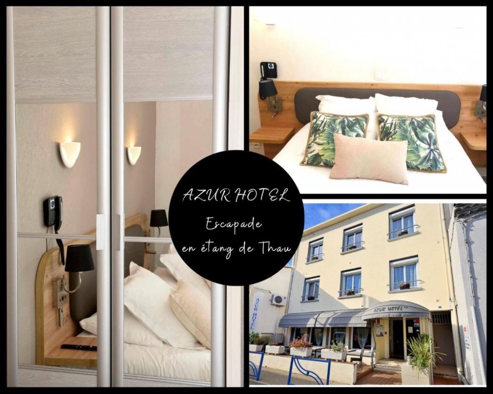 El Azur Hotel está situado en Balaruc-les-Bains, a 25 km de Montpellier. Todas las habitaciones del hotel disponen de aire acondicionado y TV de pantalla plana.
