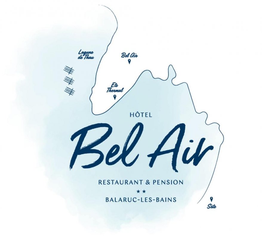Situado en Balaruc-les-Bains, a 24 km de Montpellier, El Hôtel restaurant et pension soirée étape Bel Air ofrece un restaurante y conexión WiFi gratuita.