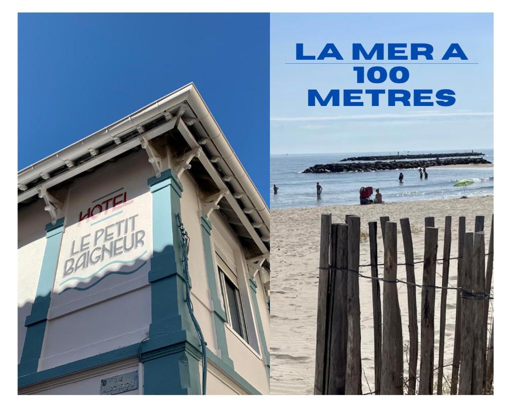 Hotel Le Petit Baigneur Palavas Plage, Palavas-les-Flots