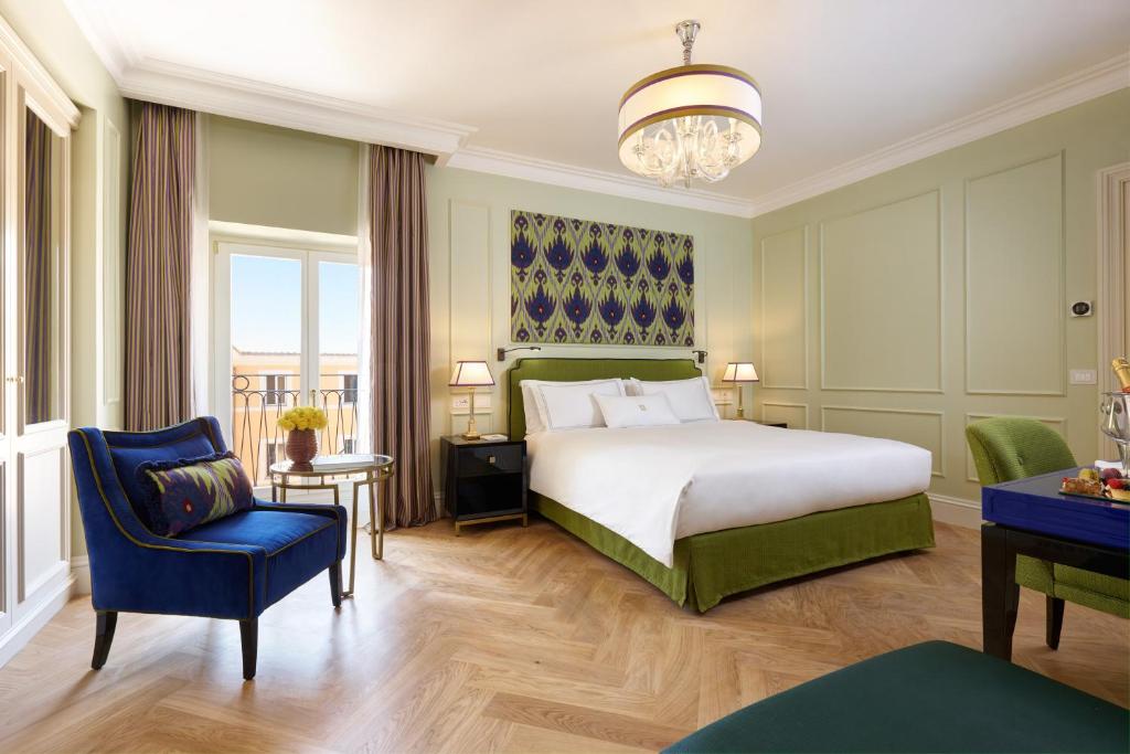 With a private garden, the Palazzo Ripetta is between Piazza del Popolo and the Spanish Steps.