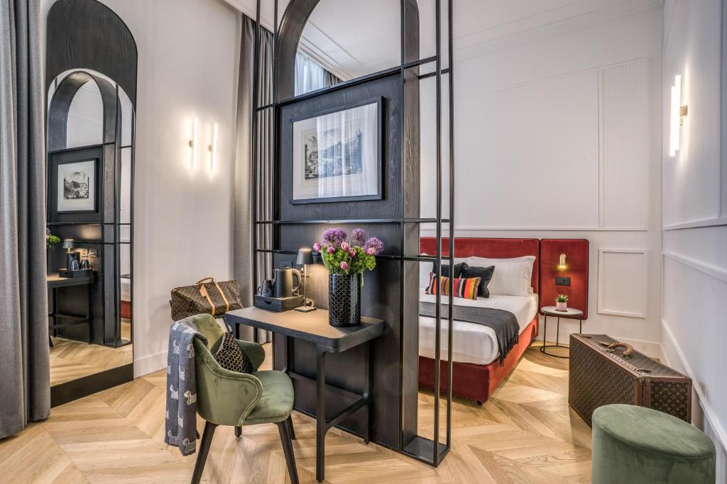 Well set in Rome, Residenza Piranesi Boutique Hotel provides a continental breakfast and free WiFi throughout the property.