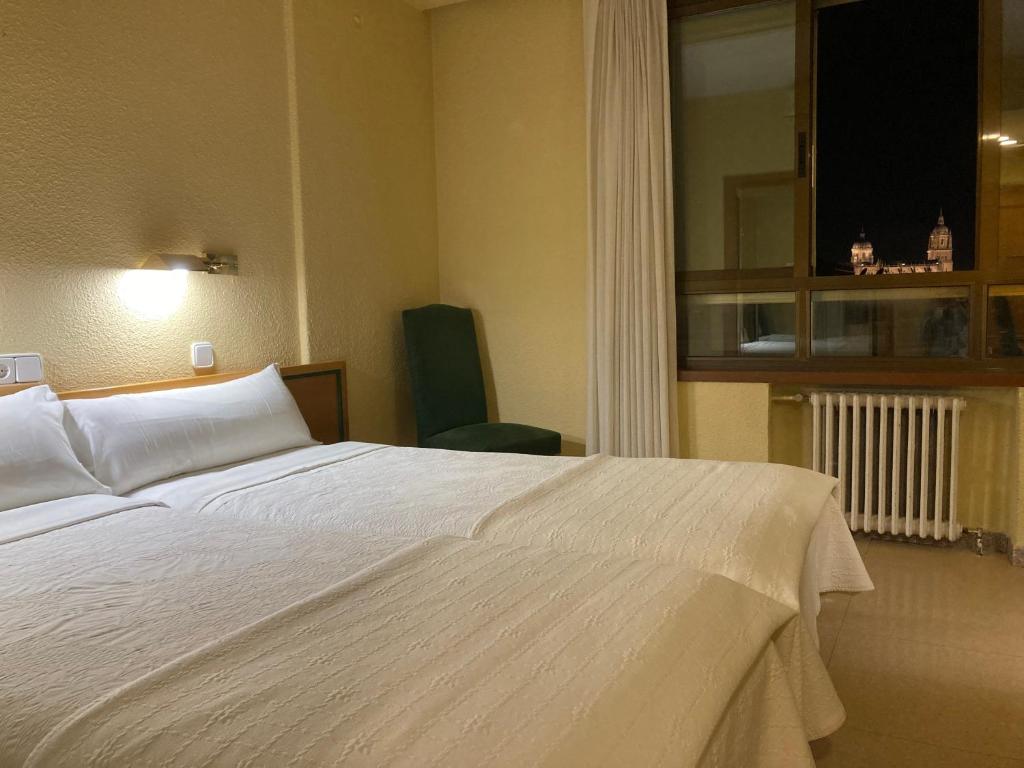 Cet hôtel est situé dans le centre de Salamanque, à 3 minutes à pied de la célèbre Plaza Mayor et du quartier commerçant.