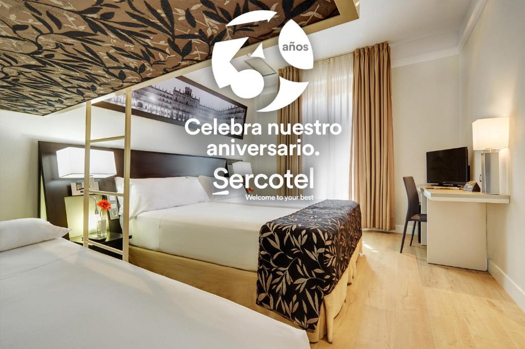Cet hôtel est situé sur la célèbre Plaza Mayor de Salamanca, à 5 minutes à pied de la cathédrale. Il propose une location gratuite de vélos et des chambres avec connexion Wi-Fi gratuite.
