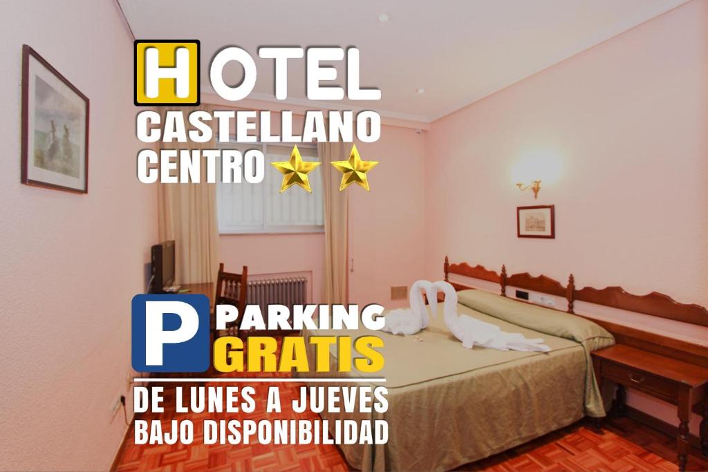 The Hotel Castellano Centro can be found in the centre of Salamanca. Free WiFi is provided, and a private parking is available on-site.
