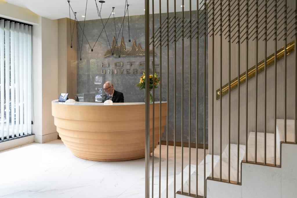 Hotel Universal is located in the heart of Santiago de Compostela, just a few steps from the old town, the emblematic Cathedral and the main shopping...