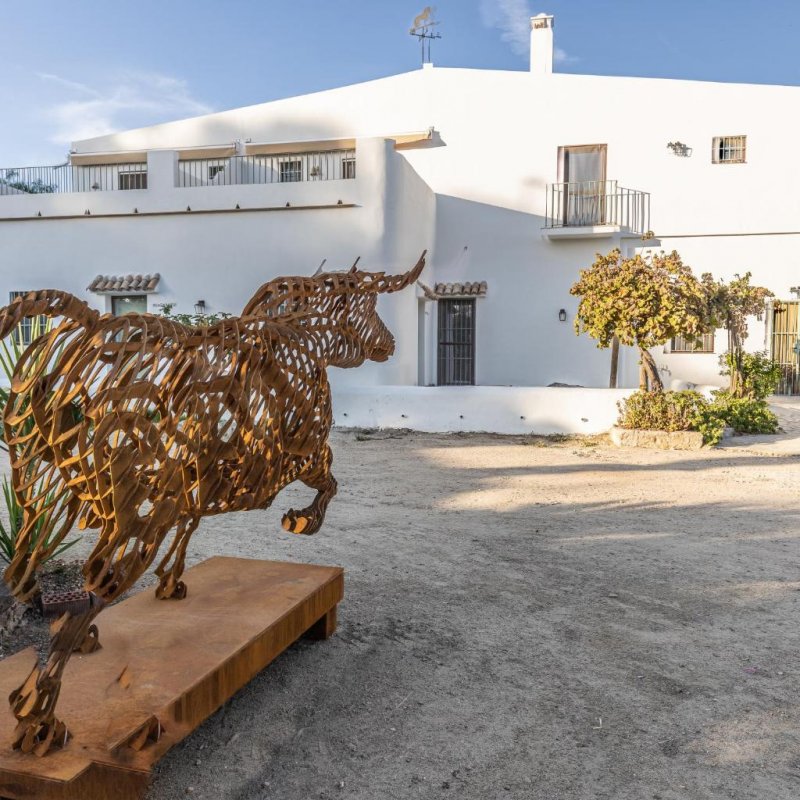 Situated in Seville, 50 km from Italica, Hotel Rural Ganadería Virgen María features accommodation with an outdoor swimming pool, free private parking, a...