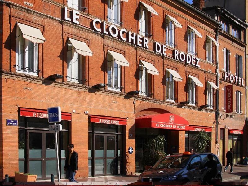 Hôtel Le Clocher de Rodez is located in the heart of Toulouse, 700 metres from the Toulouse-Matabiau Train Station.