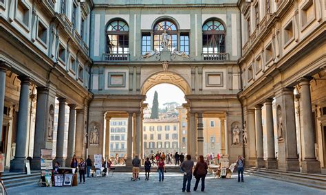 Uffizi Gallery, A world-renowned art museum.