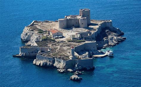 Château d'If, A fortress and former prison on the island of If.